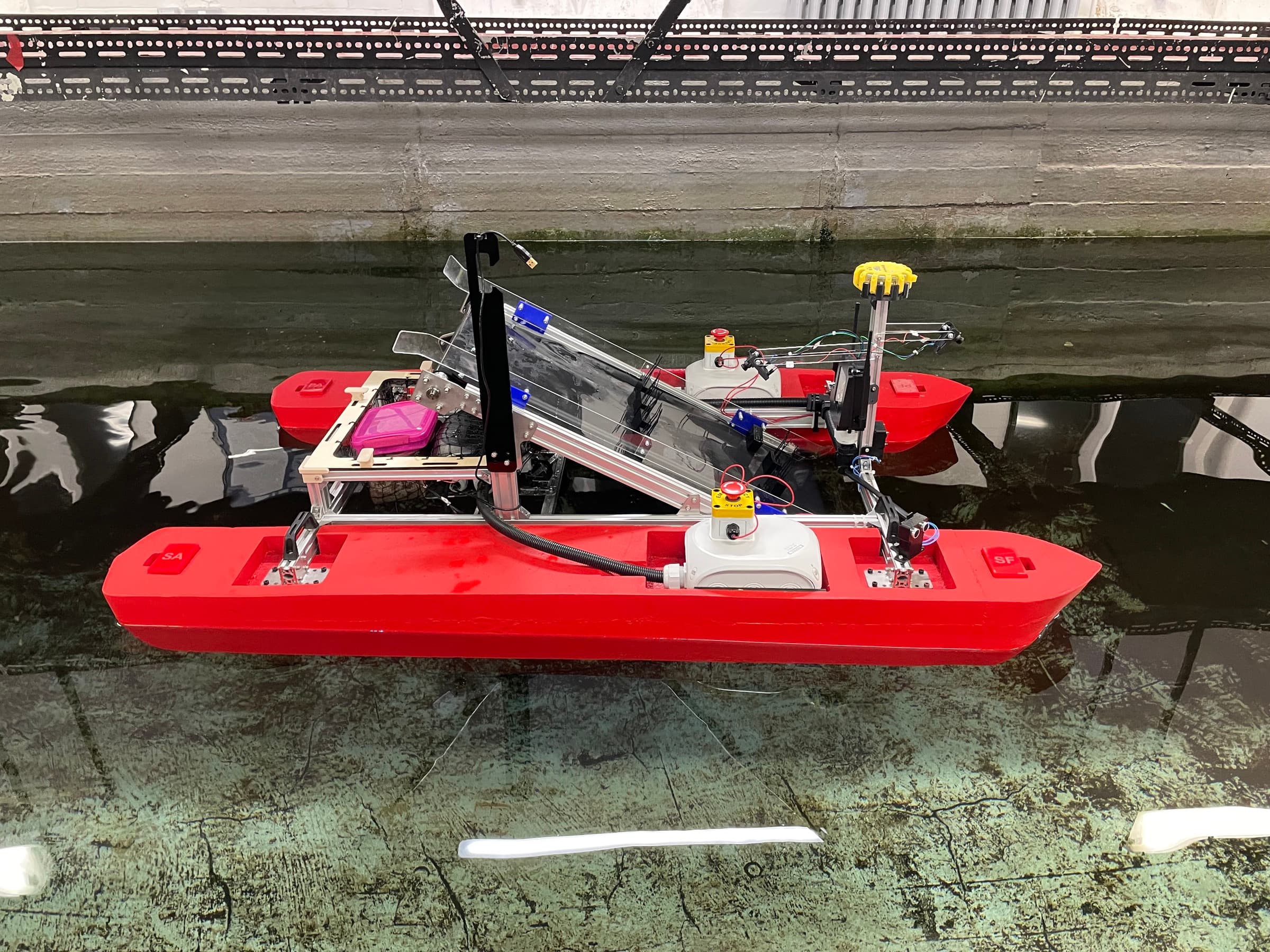 Pontus — Autonomous Ocean Plastic Capture Vessel